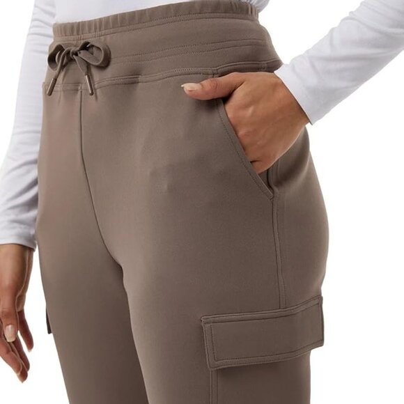 NWoT 32 Degrees Heat Women's Cargo Tech Jogger Tan Size S-XL $60 11HL438 - Picture 4 of 4